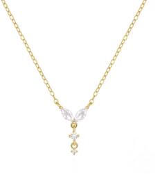 Olivie ezüst minimalista nyaklánc GOLD 8705 (AIM)
