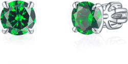 Olivie ezüst 6mm fülbevaló PIPPI GREEN 7965 (TON)