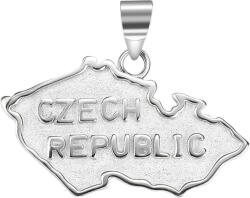 Olivie ezüst medál Csehország térképe 6000 (ZEN)