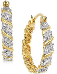 Olivie ezüst fülbevaló GOLD 1058 (GLI)