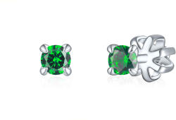 Olivie ezüst 3mm fülbevaló PIPPI GREEN 7947 (TON)