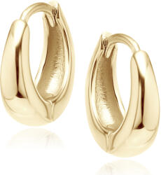 Olivie ezüst 14mm fülbevaló GOLD 8556 (SEN)