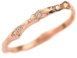 Olivie 7621 Ezüst gyűrű FAKÉREG ROSE Gyűrűméret: 9 (EU: 59-61) (DEAR)