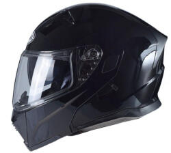 Awina Casca Moto Flip-Up Just1 JK906, Negru Lucios, Marimea XL (AJ00006) - simoto