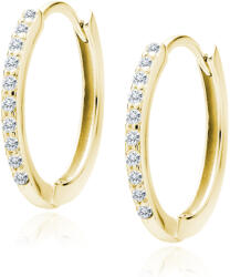 Olivie ezüst fülbevaló 1, 6cm GOLD 9196 (SEN)