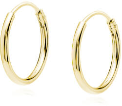 Olivie ezüst 10mm KARIKÁK GOLD 7308 (SEN)