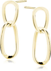 Olivie ezüst fülbevaló LÁNC GOLD 8458 (SEN)