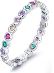 Olivie 5021 Ezüst gyűrű COLORS Gyűrűméret: 7 (EU: 54-56) (BGR)
