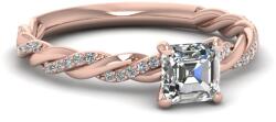 Olivie 4230 Ezüst gyűrű AMORE ROSE Gyűrűméret: 8 (EU: 57-58) (MSC)