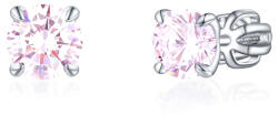Olivie ezüst 6mm fülbevaló PIPPI PINK 7960 (TON)