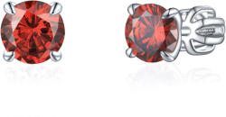 Olivie ezüst 6mm fülbevaló PIPPI RED 8363 (TON)