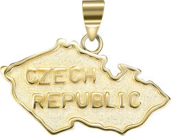 Olivie ezüst medál CSEHORSZÁG TÉRKÉP GOLD 6001 (ZEN)