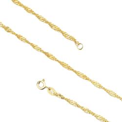 Olivie ezüst nyaklánc 45 cm SINGAPORE GOLD 7643 (HAI)