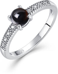 Olivie 9526 Ezüst gyűrű BLACK ONYX Gyűrűméret: 7 (EU: 54-56) (TON)