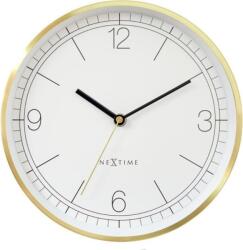 NeXtime Ceas de perete Bolero 25 cm alb (3321 WI)