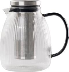 Zafferano Carafă pentru ceai cu infuzor T-Set 1, 2 l cu mâner negru (TST00502)