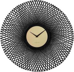 NeXtime Ceas de perete Bamboo 60 cm negru (3325 ZW)
