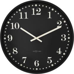 NeXtime Ceas de perete Dickens 50 cm negru (3319 ZW)