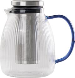 Zafferano Carafă pentru ceai cu infuzor T-Set 1, 2 l cu mâner albastru (TST00507)