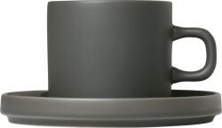 blomus Cană Pilar 200 ml agave green cu suport 2 buc (63909)
