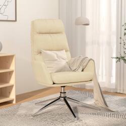 vidaXL Scaun de relaxare, crem, material textil GartenMobel Dekor (341132)