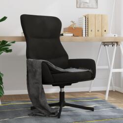 vidaXL Scaun de relaxare, negru, catifea GartenMobel Dekor (341114)