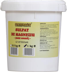 PROMEDIVET Sulfat de Magneziu pentru Utilizare Veterinară - 1 kg - Tratament Eficient pentru Diligentă și Sănătatea Animalelor (6424213002486)
