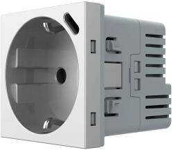 LIVOLOrand: Livolo Material Rama: Sticla Crystal t Modul Priza Schuko + usb-C Livolo, Standard German (1578)