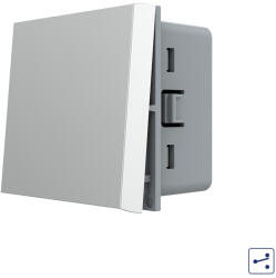 LIVOLO Modul Intrerupator Simplu Mecanic Cap Cruce, 2 M (1485)