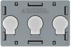 LIVOLO Modul intrerupator triplu cu touch standard Italian, 3M (1511)