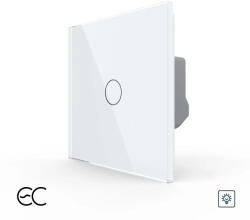 LIVOLO Intrerupator Simplu cu Variator si Touch LIVOLO din Sticla, Protocol ZigBee EC (1367)