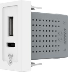 LIVOLO Modul Priza 1M USB-A + USB-C, 20W LIVOLO (1580)