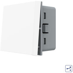 LIVOLO Modul Intrerupator Simplu Mecanic Cap Cruce, 2 M (1486)