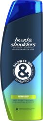 Head & Shoulders Gel de dus si sampon anti-matreata Head & Shoulders Refreshing, cu ghimbir, 360 ml (8006540601952)