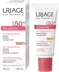 Uriage Roseliane CC Тониран крем против зачервяване, SPF50+, светъл нюанс, 40 ml