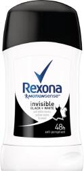 Rexona Deodorant stick Rexona Invisible on B+W clothes, 40 ml (96086230)