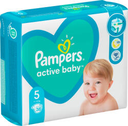 Pampers Scutece Pampers Active Baby, Marimea 5, 11-16 kg, 38 buc (476)