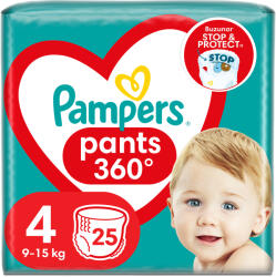 Pampers Scutece-chilotel Pampers Pants Carry Pack, Marimea 4, 9-14 kg, 25 buc (8006540067741)