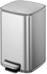 EKO Cos de gunoi cu pedala, EKO, Stella, 12 litri, 1 compartiment, inox (958412) Cos de gunoi