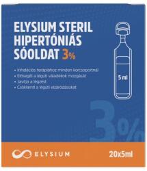 Elysium steril hipertóniás sóoldat 3% 20x5ml