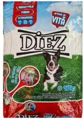 Diez Hrana uscata pentru caini, Diez cu aroma de vita, 10 kg (000274)