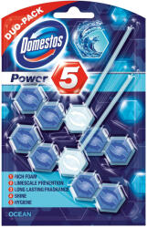 Domestos Pachet odorizant toaleta Domestos Power 5 Ocean 55G x 2buc (8710908524066)