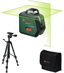 Bosch Nivela laser cu linii Bosch PLL360-15G Verde | Raza de masurare: 0 - 15 m | Adaptor retea | In cutie de carton original (0603663K01)