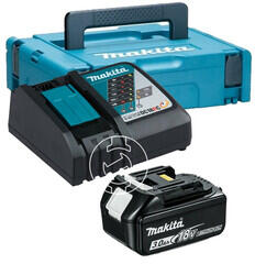 Makita BL1830+DC18RC set incarcator si acumulator 18 V | 3 Ah (1dbBL1830SZETTMAKPAC)