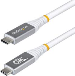 StarTech - 1, 5 m-es USB4 kábel, 80 Gbps, USB-IF tanúsítvánnyal - CC150CM80GUSB4CABLEW (CC150CM80GUSB4CABLEW)