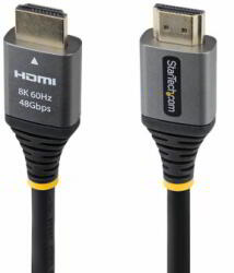 StarTech - 30 cm-es, tanúsított, ultra nagy sebességű HDMI kábel, 8K 60Hz és 4K 120Hz - HDMM21V1F (HDMM21V1F)