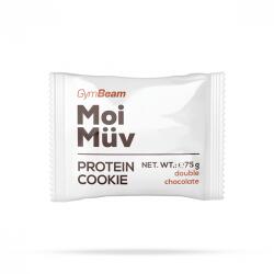 GymBeam MoiMüv Protein Cookie 75 g dupla csokoládé - fittkamra
