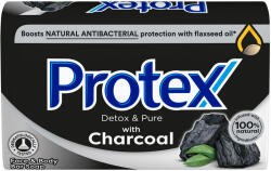 Protex Sapun solid Protex Detox & Pure Charcoal cu ingredient natural antibacterian, 90 g (8718951458925)