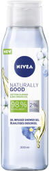Nivea Gel de dus Nivea Naturally Good cu bumbac & ulei bio de argan, 300 ml (9005800334332)