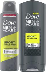 Dove Set 2 Piese Dove, Barbati, Gel De Dus 250 ml, Deodorant Spray 150 ml, Hidratant (8720182300133)